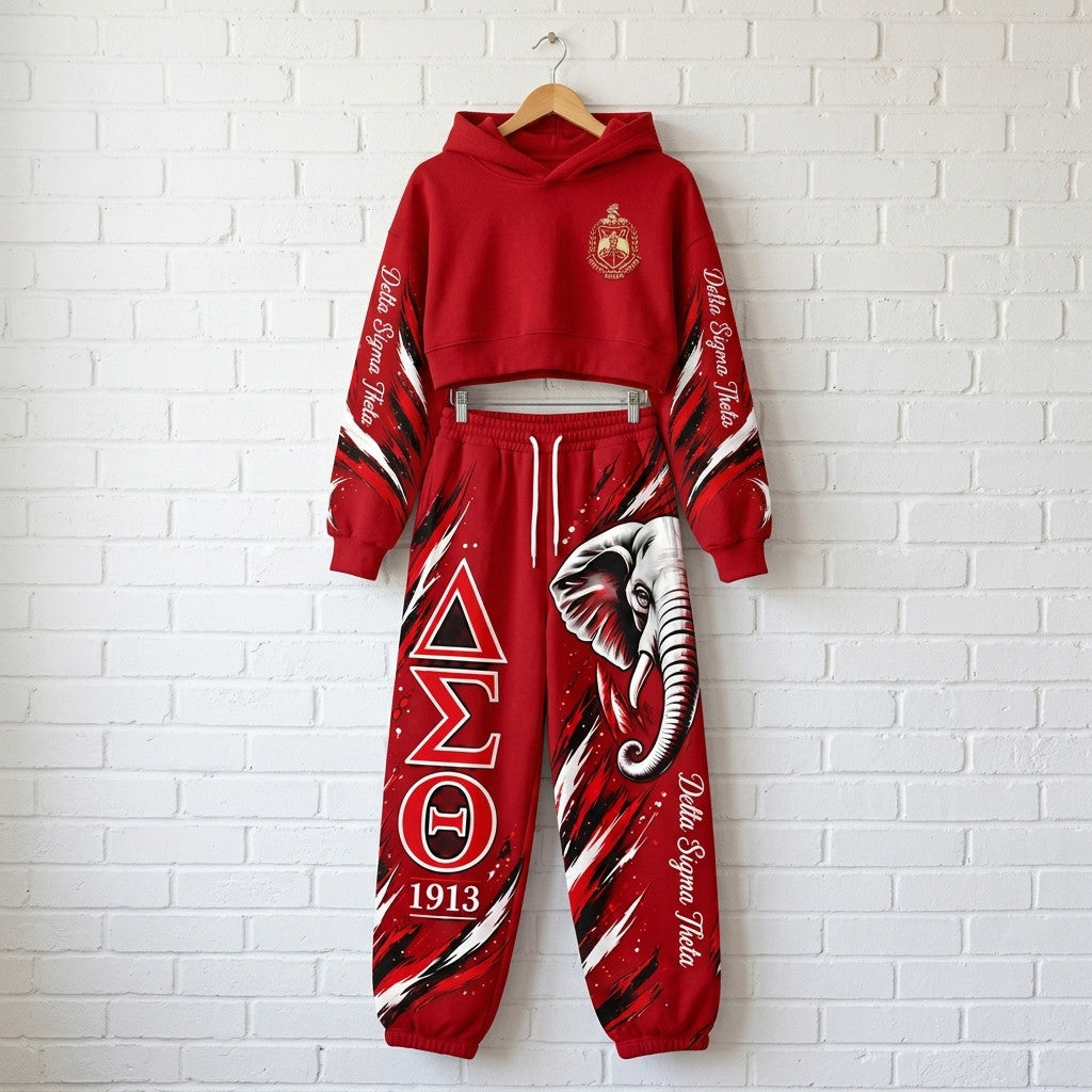 PREMIUM CROP HOODIE SET TLQ DBD DST 1410261