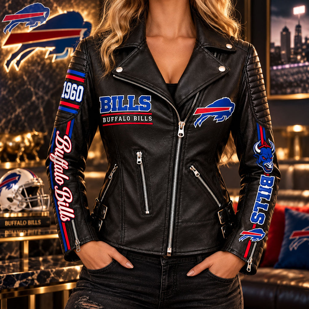 Women's Leather Moto Jacket HANNN TND BUBI 1910265