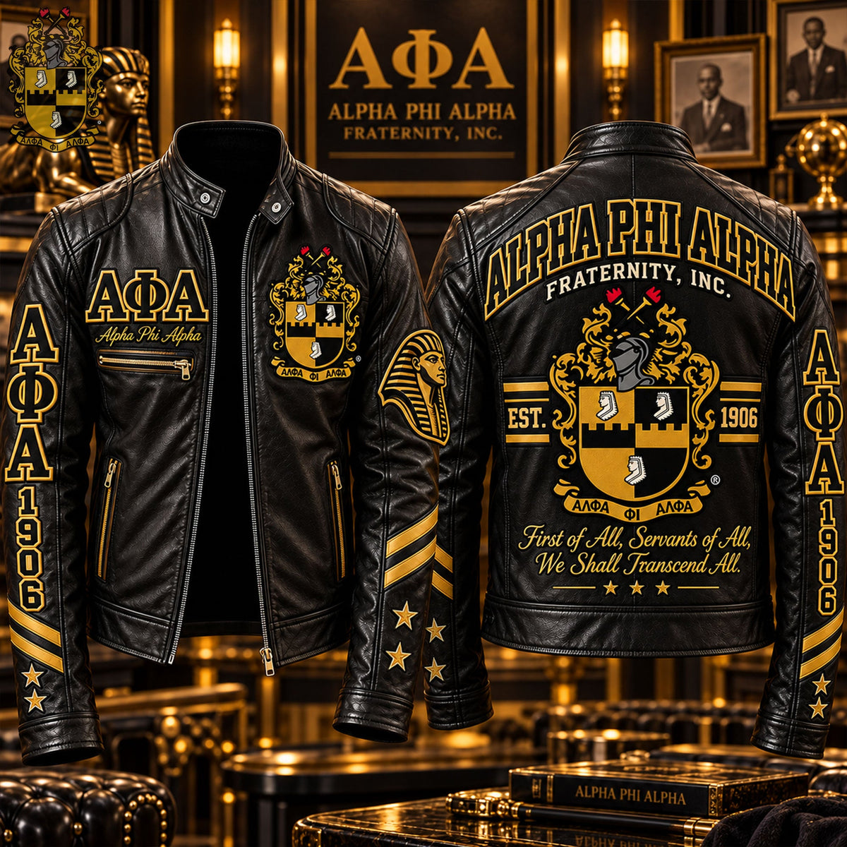 Men's Leather Jacket HANNN TND APA 2010269