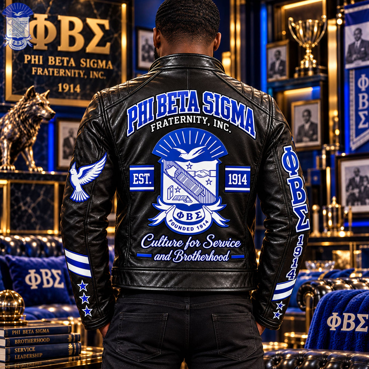 Men's Leather Jacket HANNN TND PBS 20102610