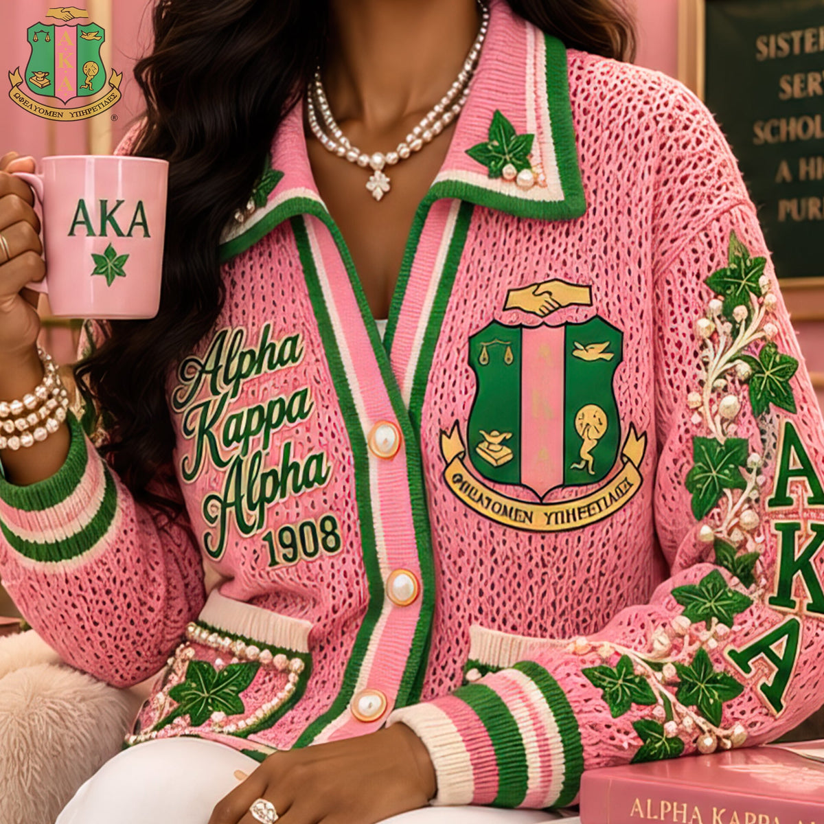Women’s Open-Knit Cardigan HANNN TND AKA 2110266
