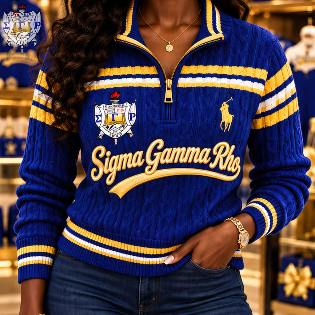 Premium Cable-Knit Quarter-Zip Sweater HANNN TND SGR 3010266