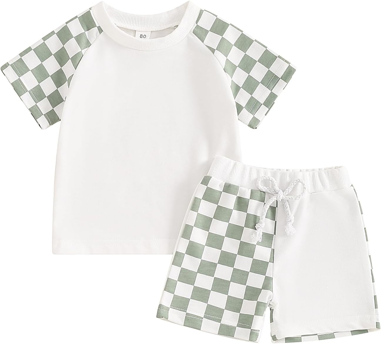 BemeyourBBs Toddler Baby Boy Summer Clothes Funny Letter T Shirt Elastic Waist Pockets Shorts Set 2 Piece Outfit