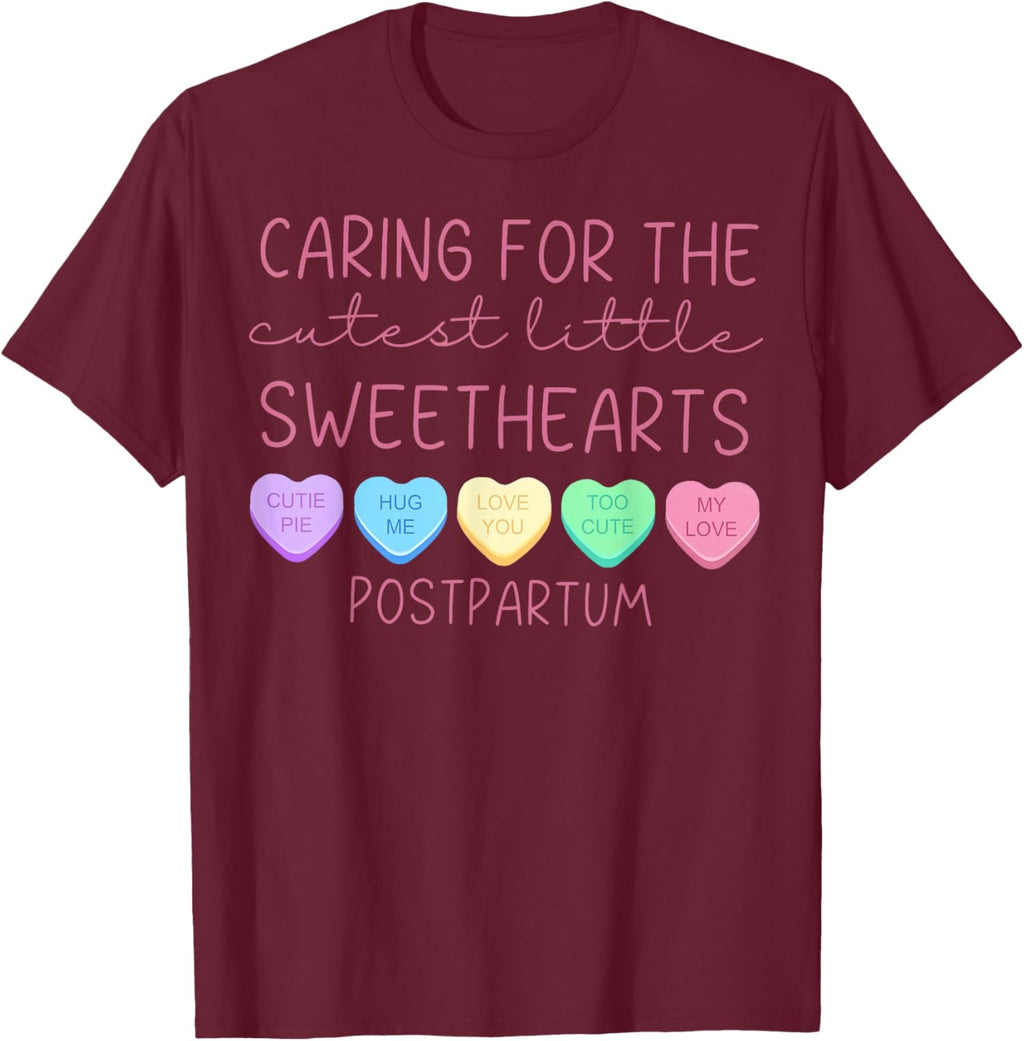 Postpartum Nurse Hearts Candy Valentine's Day Mother Baby