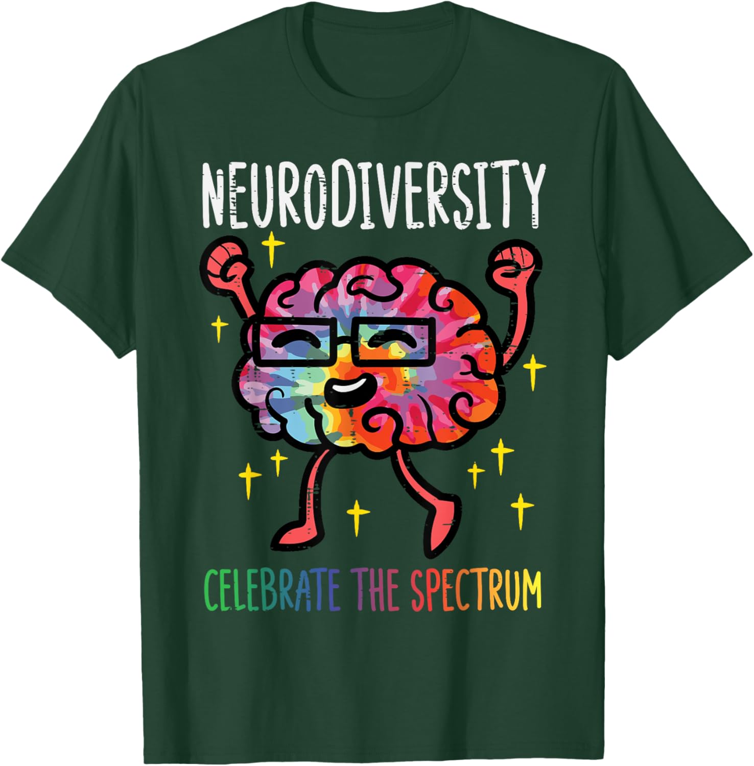 Neurodiversity Brain Autism Awareness ASD ADHD Men Women Kid