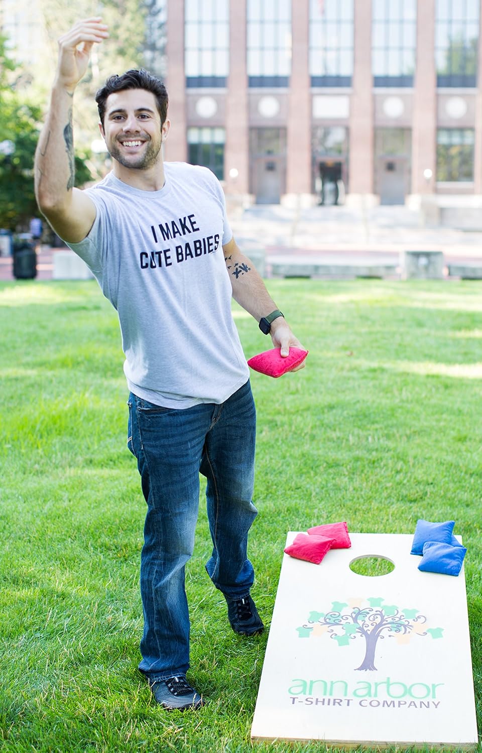 I Make Cute Babies | Funny New Dad, Father's Day Daddy Humor Unisex