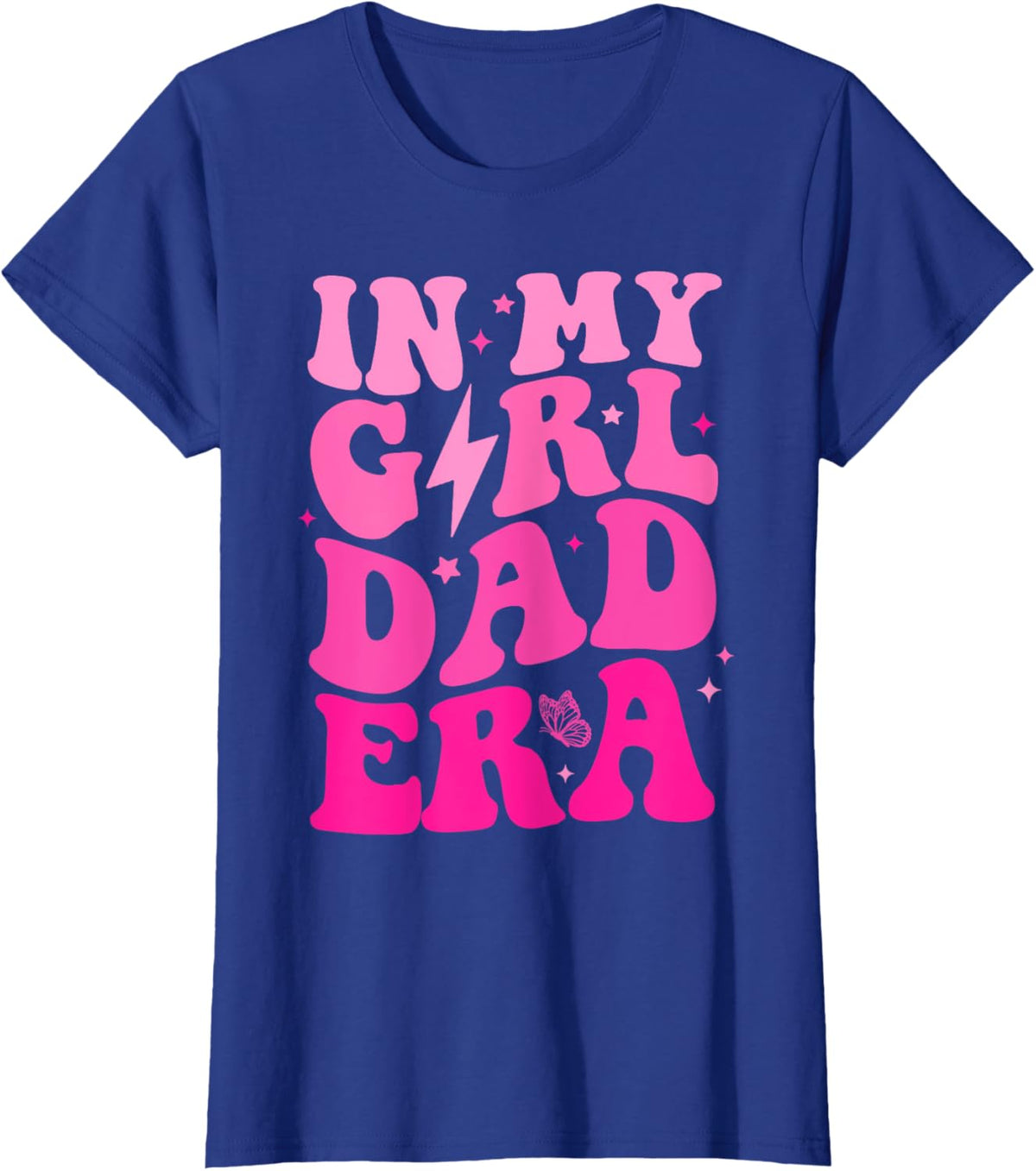 In My Dad Era Girl Groovy Retro Papa Fathers Day