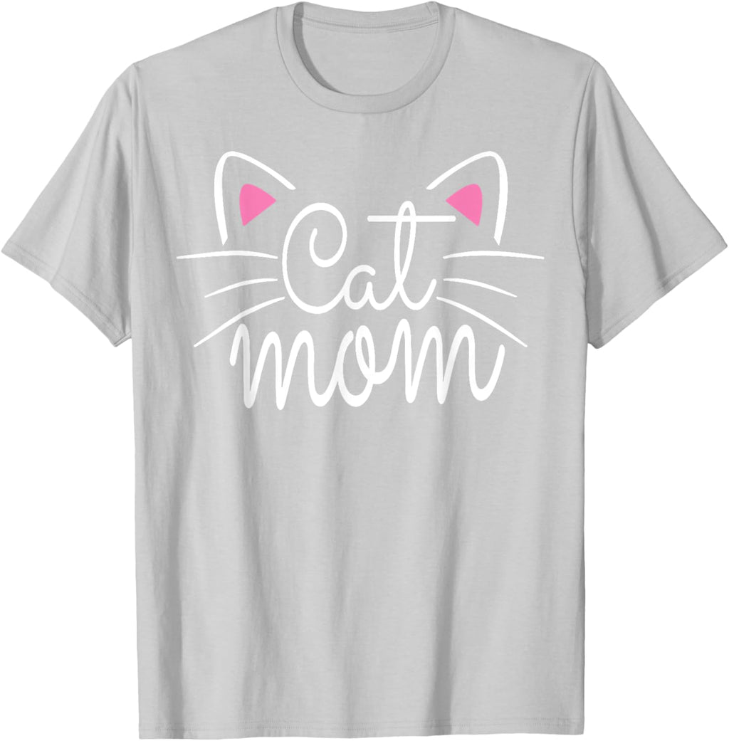 Cat Mom Happy Mothers Day For Cat Lovers Family Matching Mother Shirt