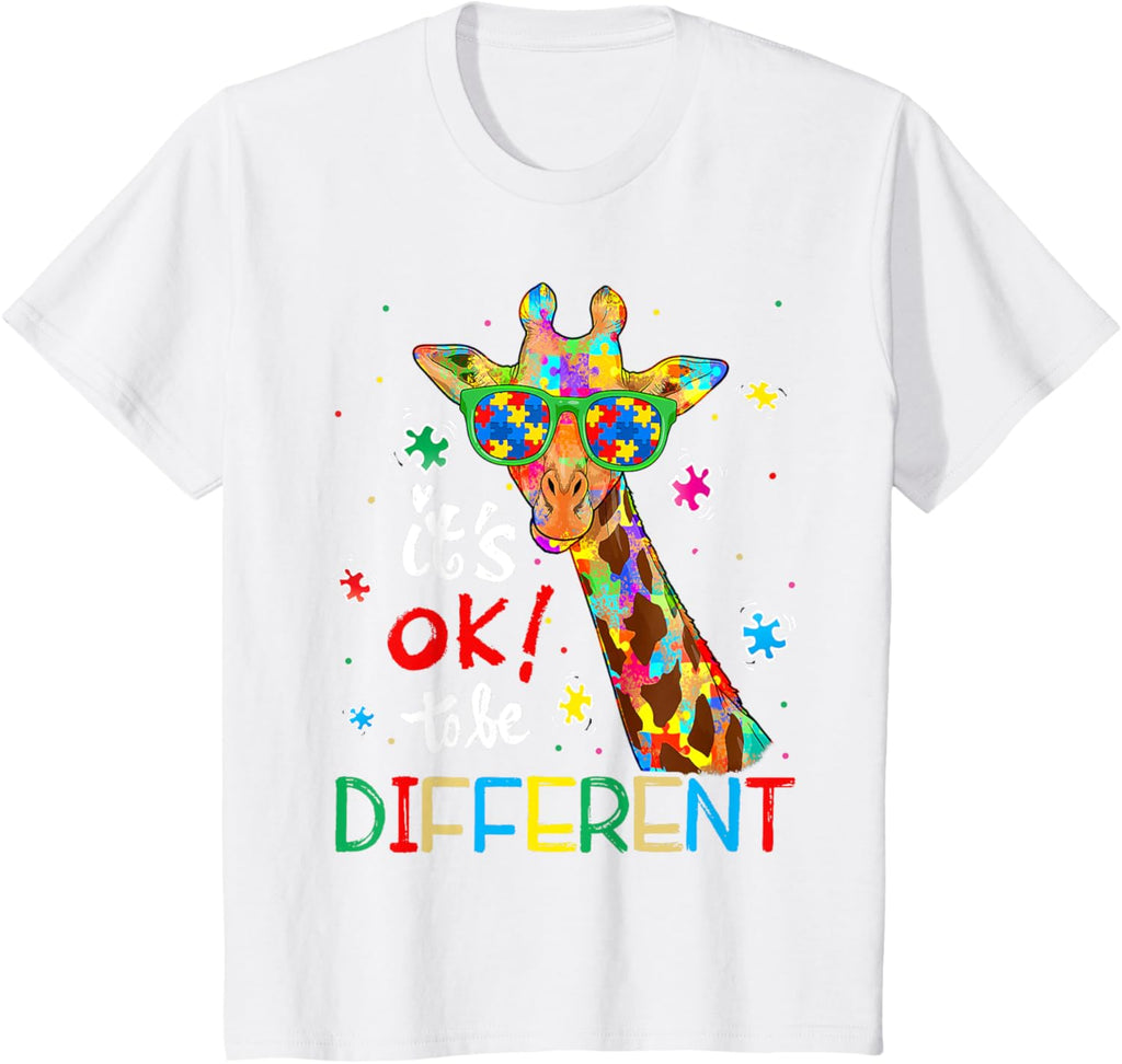 Autism Awareness Acceptance Women Kid Its Ok To Be Different