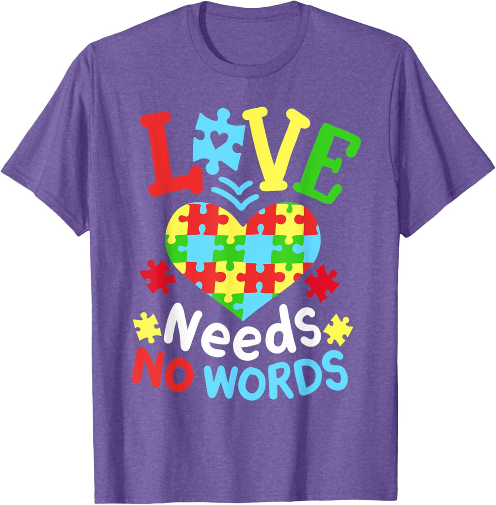 Autism Awareness Love Needs No Words