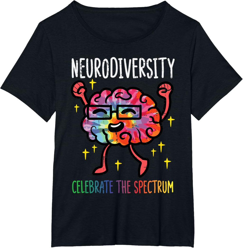 Neurodiversity Brain Autism Awareness ASD ADHD Men Women Kid
