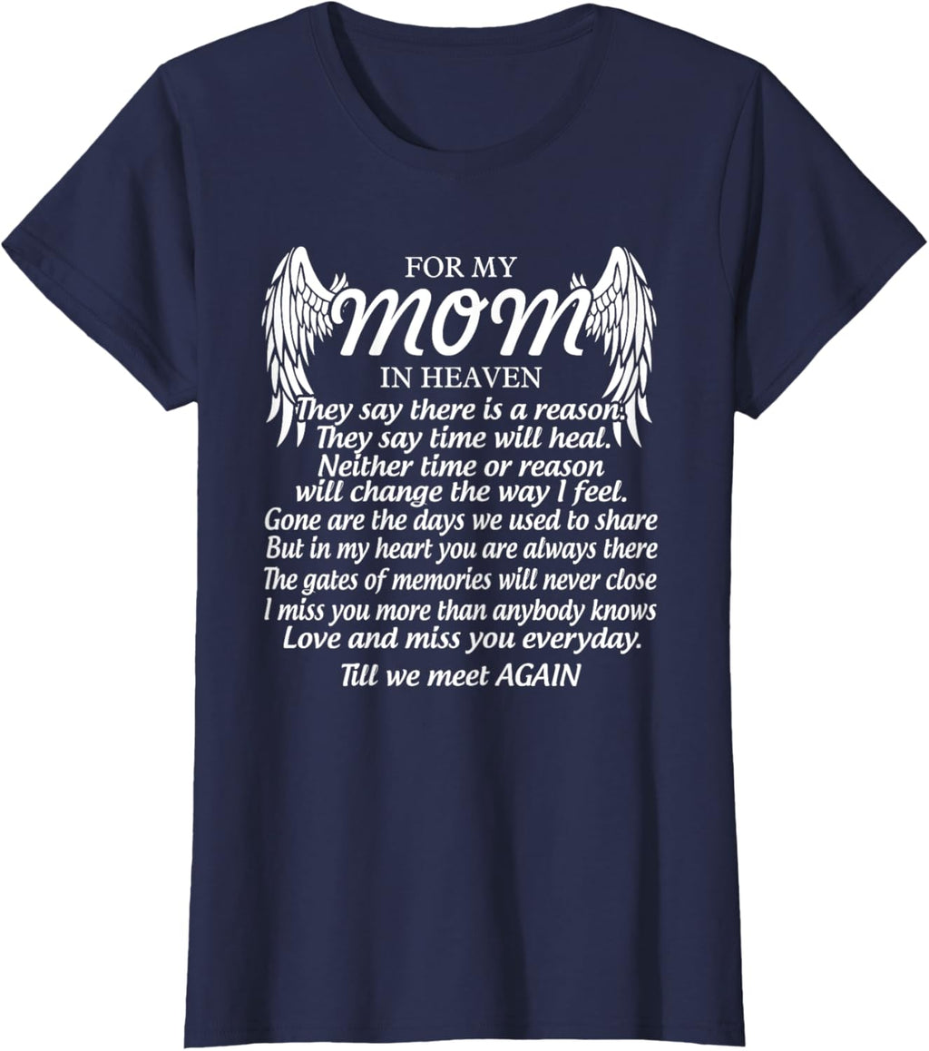 For My Mom In Heaven Love My Mom So Much Missing Mother Day
