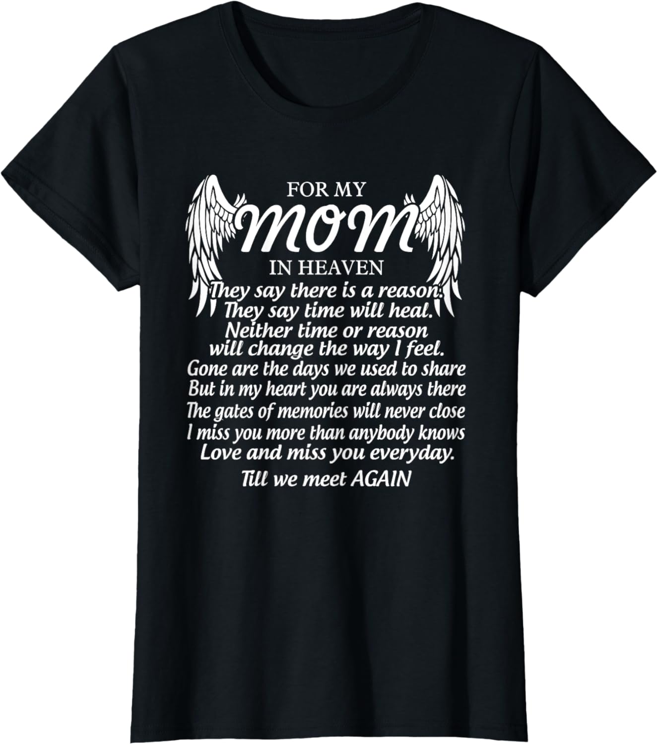 For My Mom In Heaven Love My Mom So Much Missing Mother Day