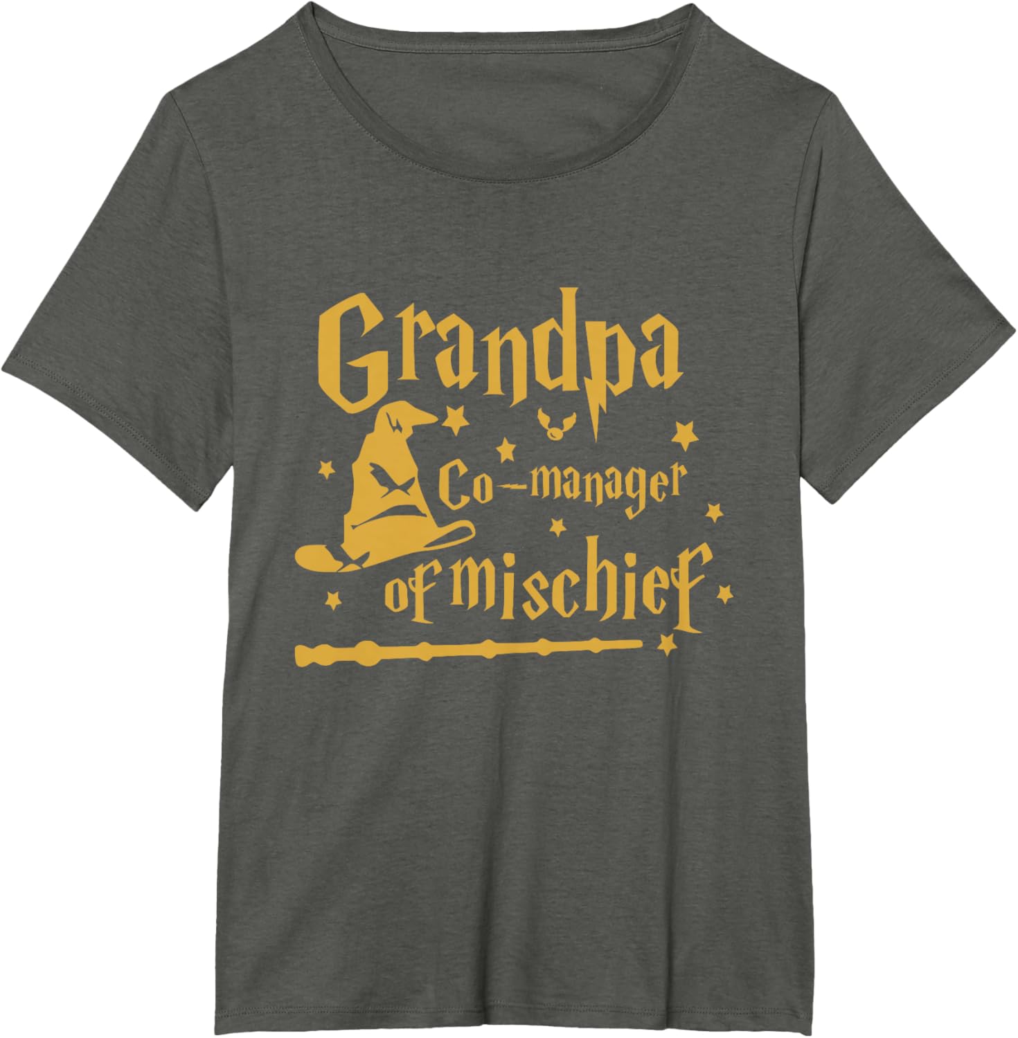 Funny Men Magical Grandpa Manager of Mischief Father's Day