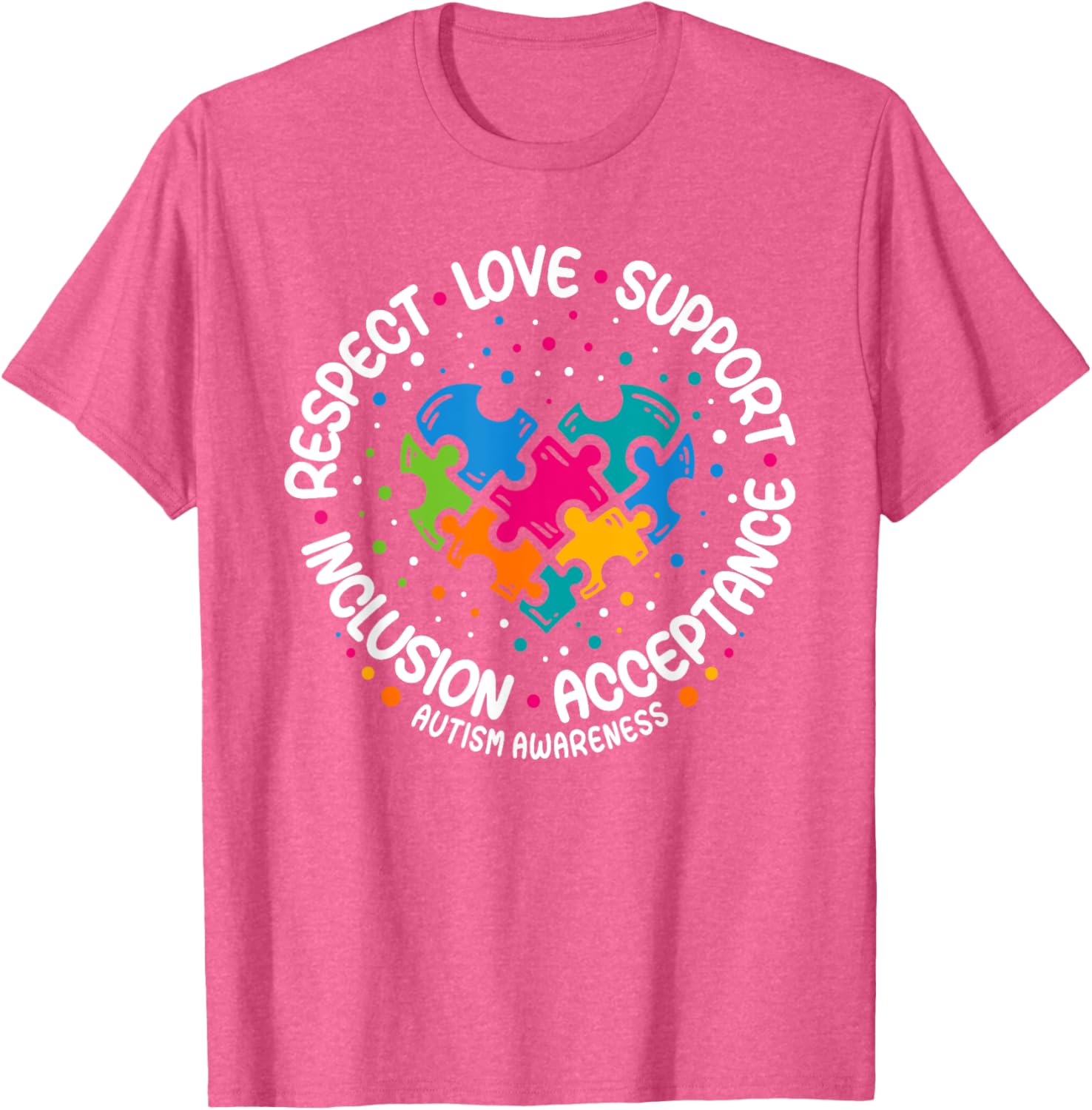 Autism Awareness Respect Love Support Blue Autism