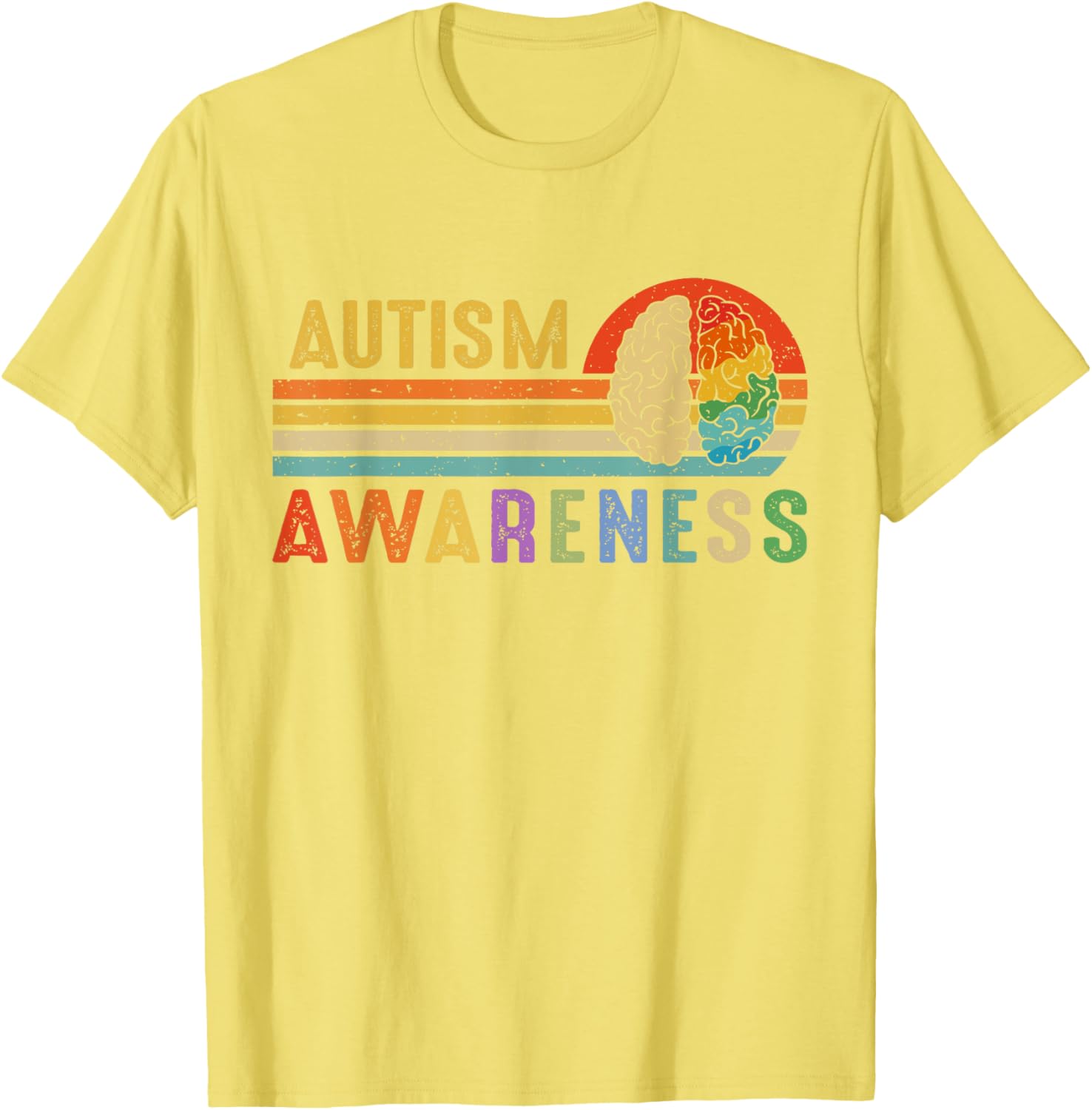 World Autism Awareness Neurodiversity Autistic April Sunset