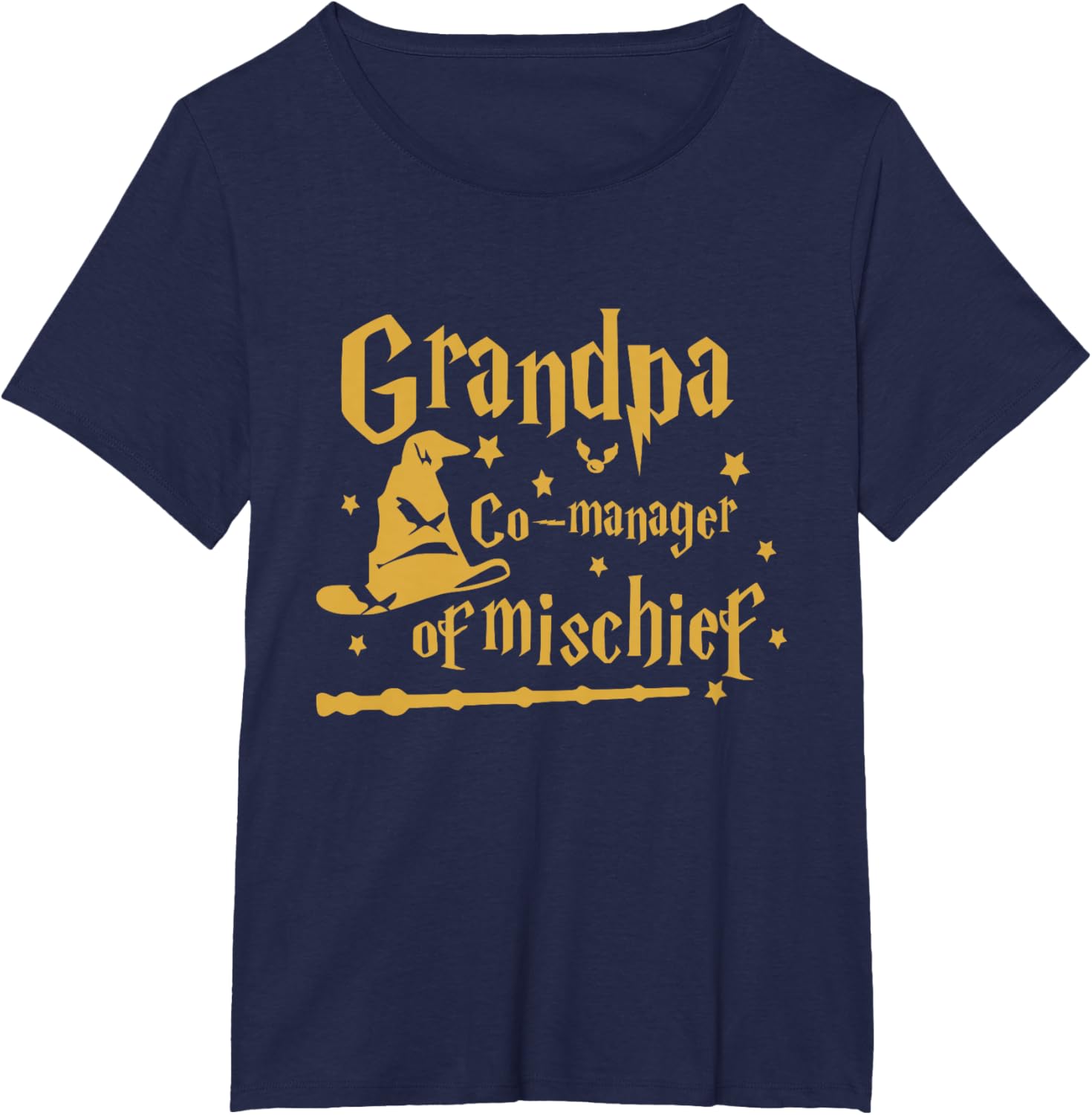 Funny Men Magical Grandpa Manager of Mischief Father's Day