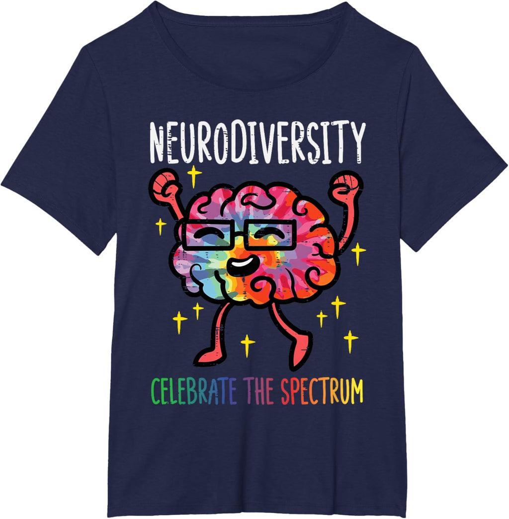 Neurodiversity Brain Autism Awareness ASD ADHD Men Women Kid