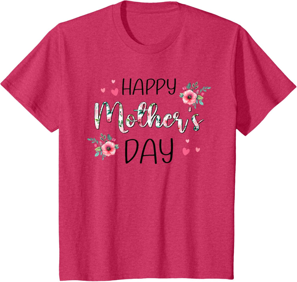 Happy Mothers Day Shirts for Women, Mom Tshirt Grandma Gift Mother Shirt
