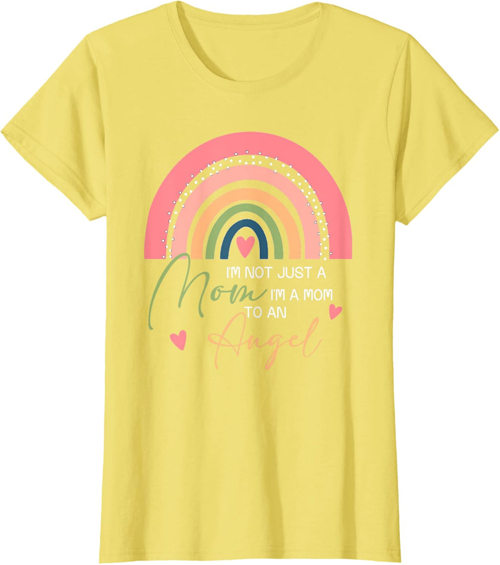 Mom Mothers Day Gifts I'm A Mom To An Angel Mama Mothers Day