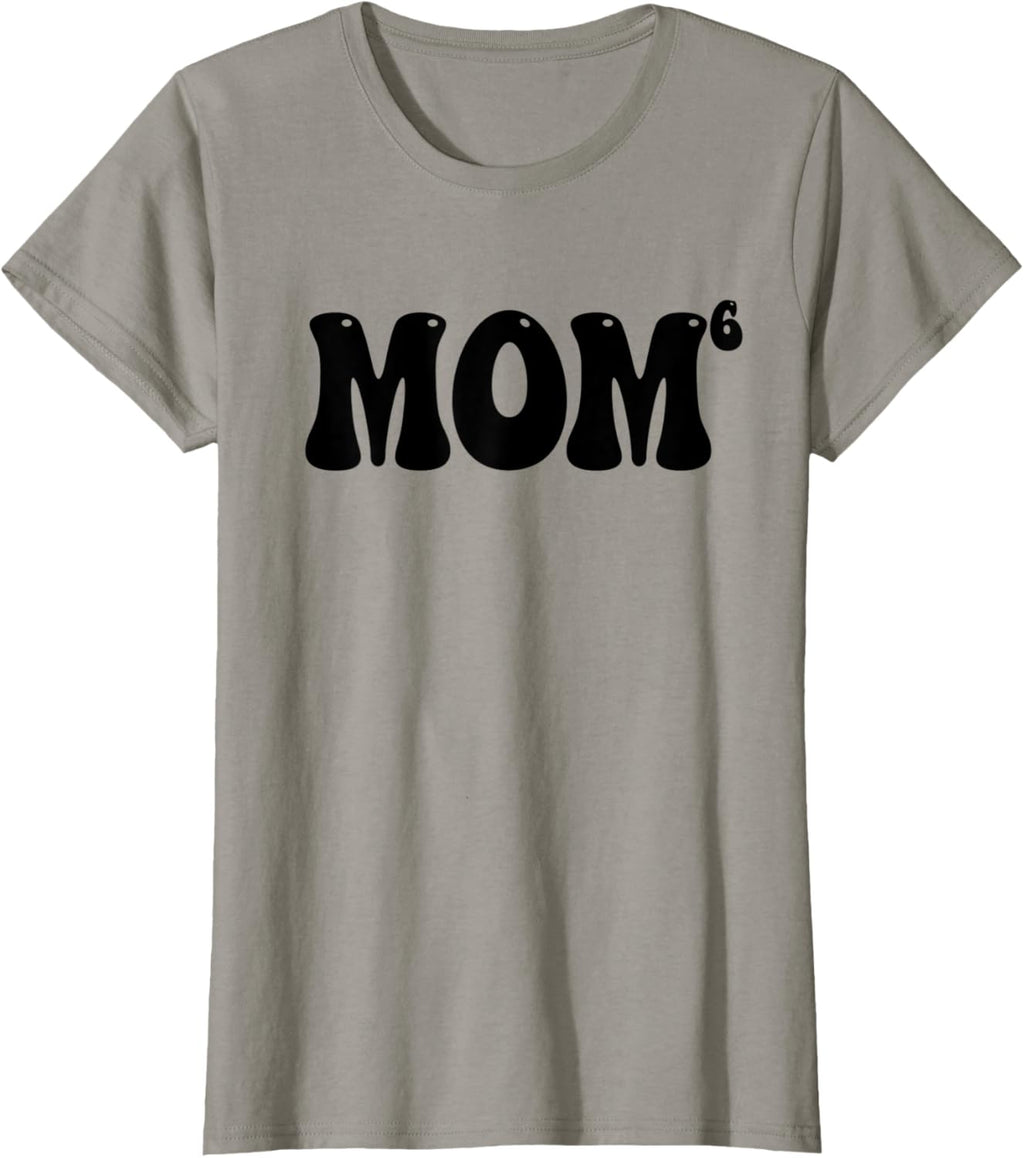 Mom6 Mom of 6 Mother of Six Kids Mama Gifts Mothers Day