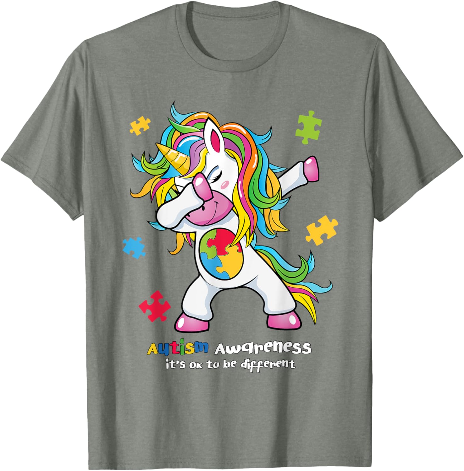 Autism Awareness - It's OK To Be Different Women