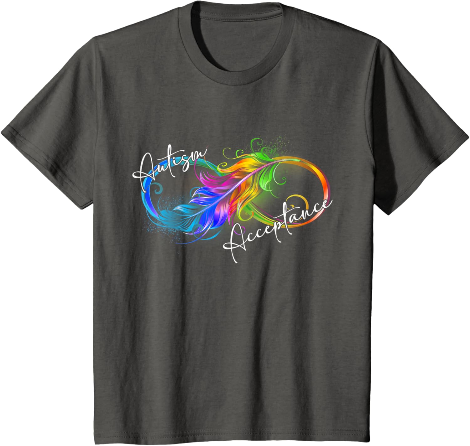 Autism Red Instead Infinity Symbol Autistic Acceptance