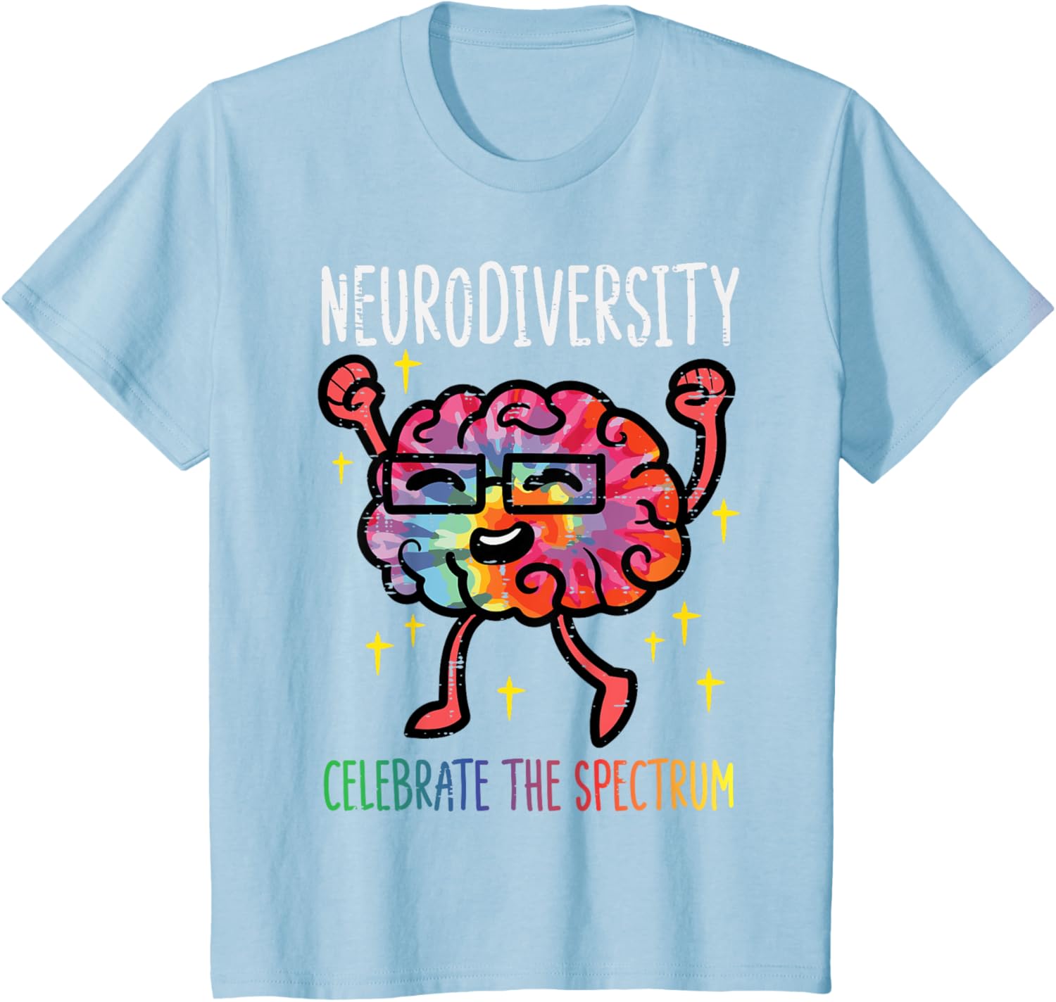 Neurodiversity Brain Autism Awareness ASD ADHD Men Women Kid
