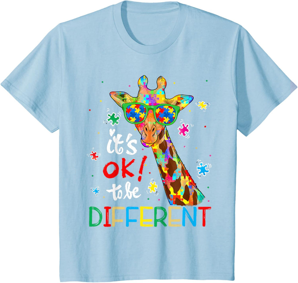 Autism Awareness Acceptance Women Kid Its Ok To Be Different