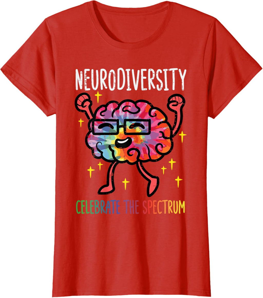 Neurodiversity Brain Autism Awareness ASD ADHD Men Women Kid