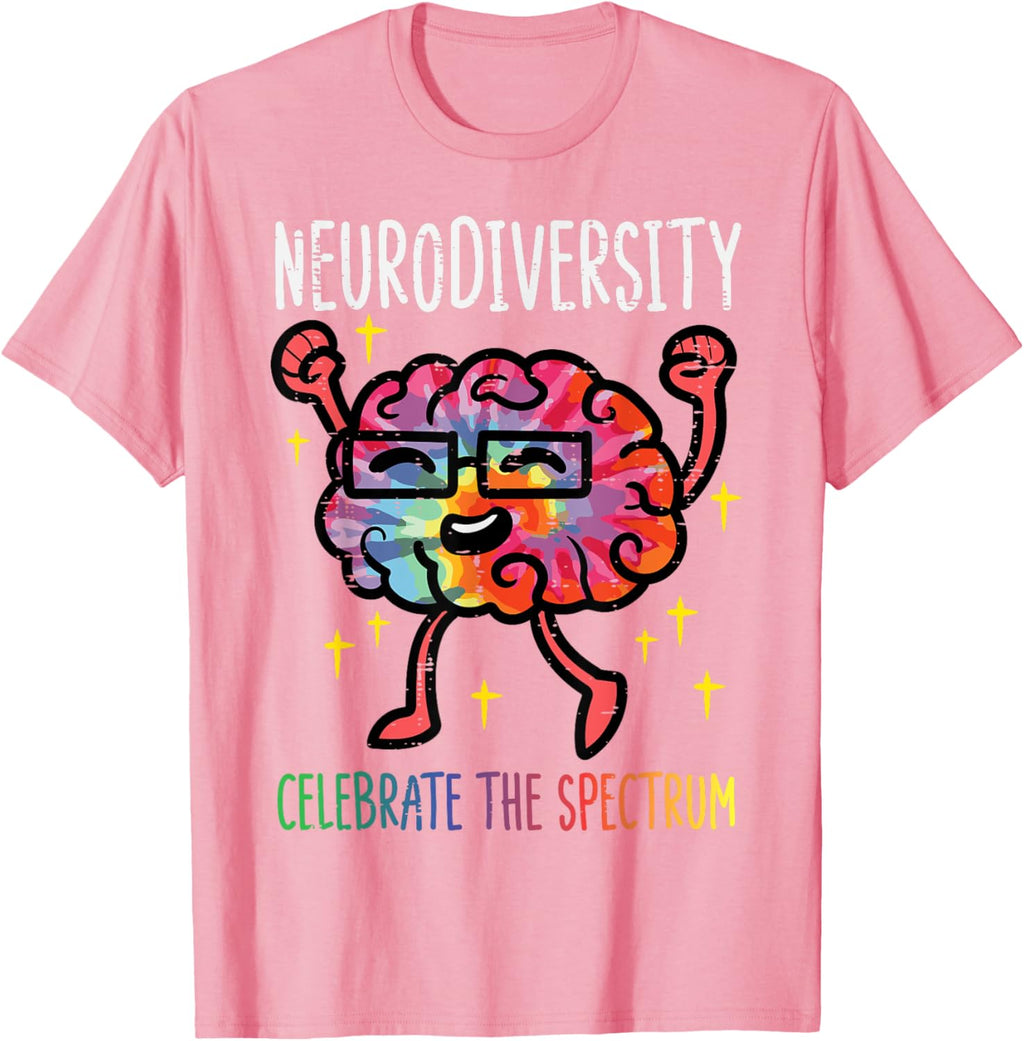 Neurodiversity Brain Autism Awareness ASD ADHD Men Women Kid