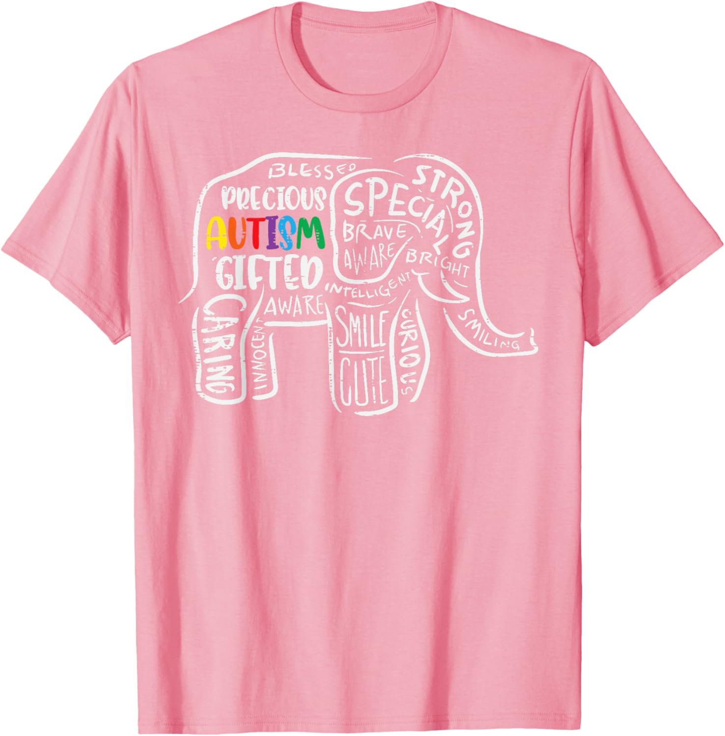 Autism Awareness Elephant Acceptance Autistic Men Women Kids
