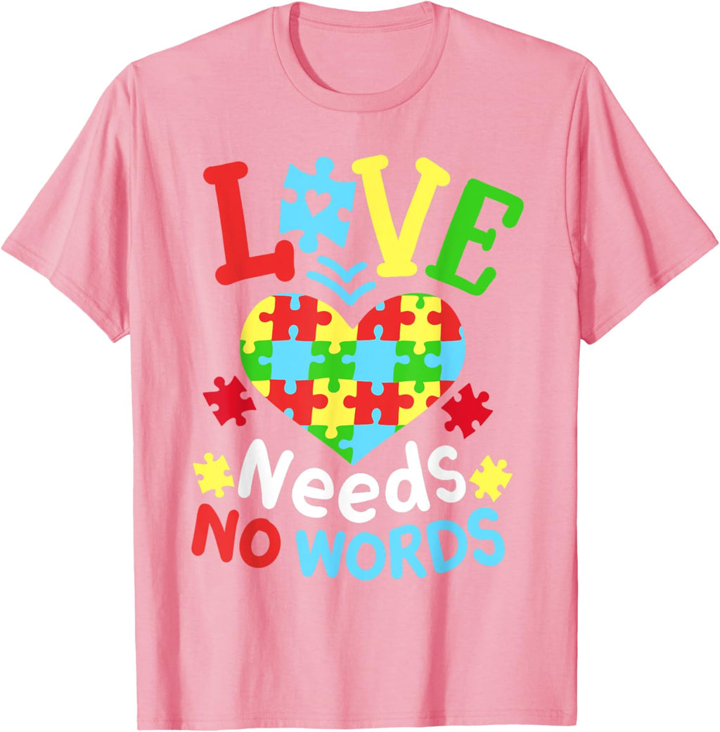Autism Awareness Love Needs No Words