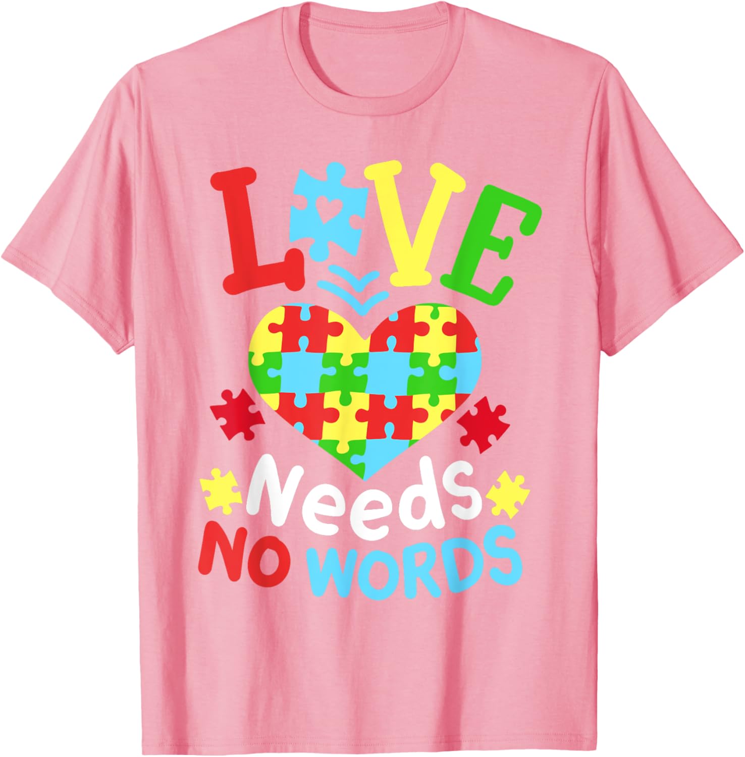 Autism Awareness Love Needs No Words