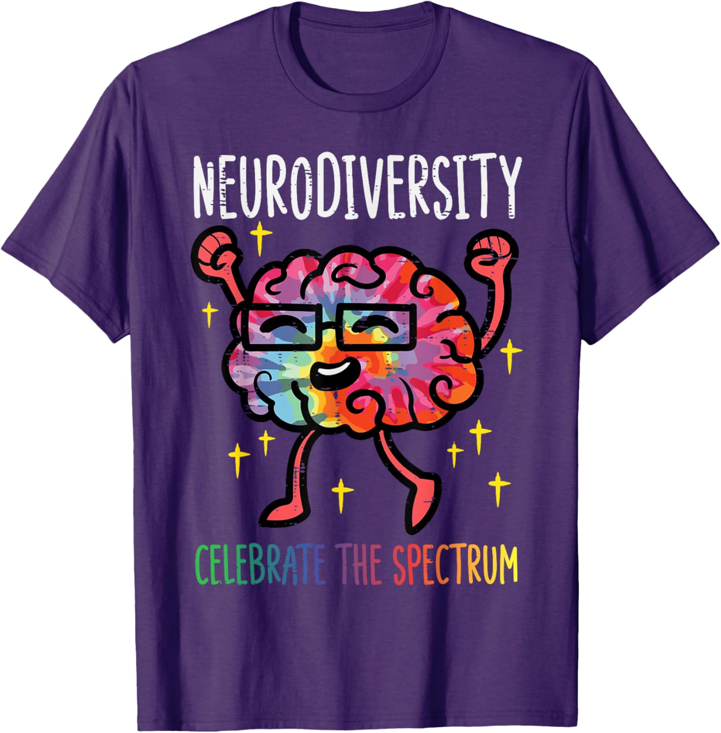 Neurodiversity Brain Autism Awareness ASD ADHD Men Women Kid