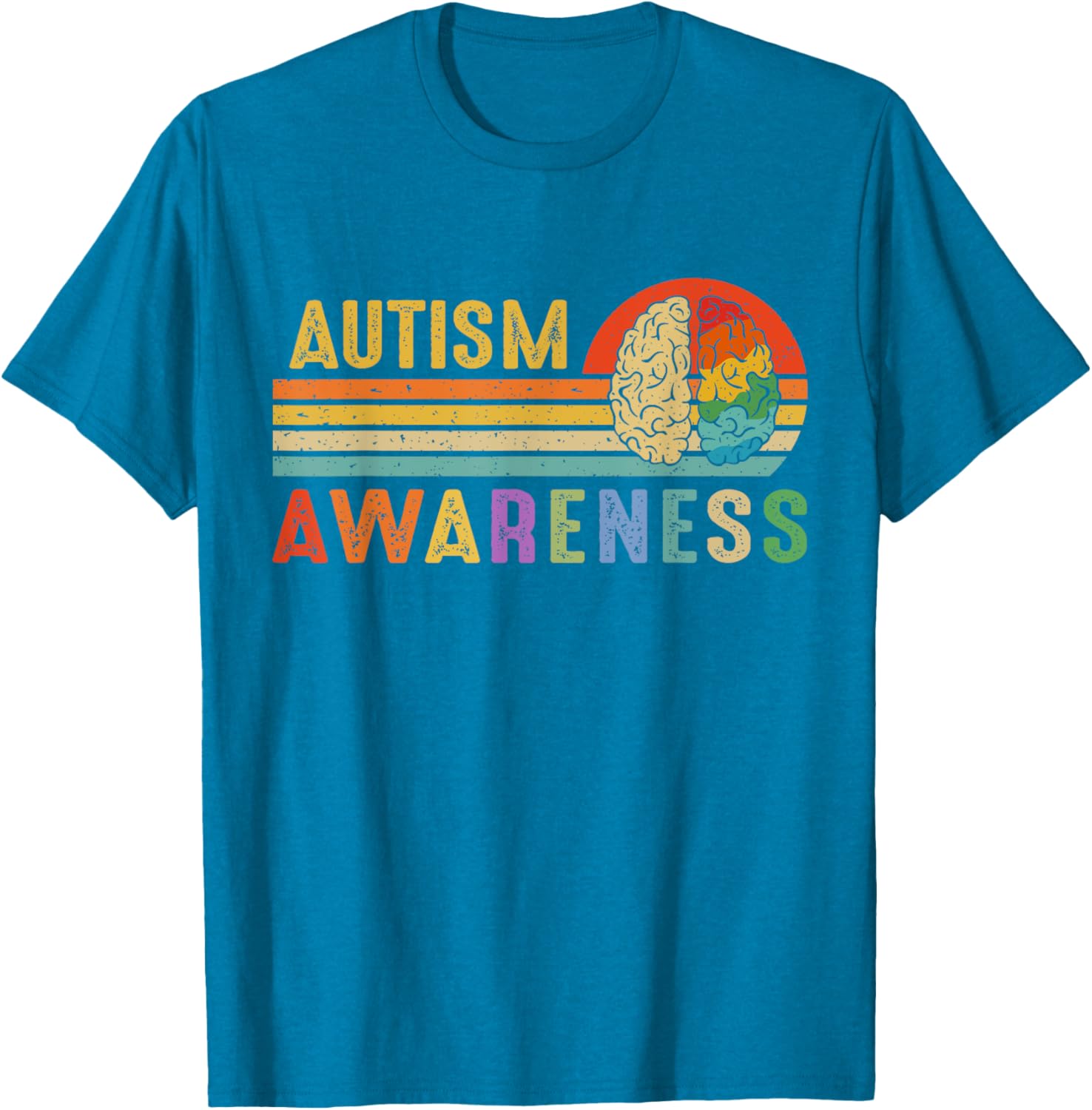 World Autism Awareness Neurodiversity Autistic April Sunset