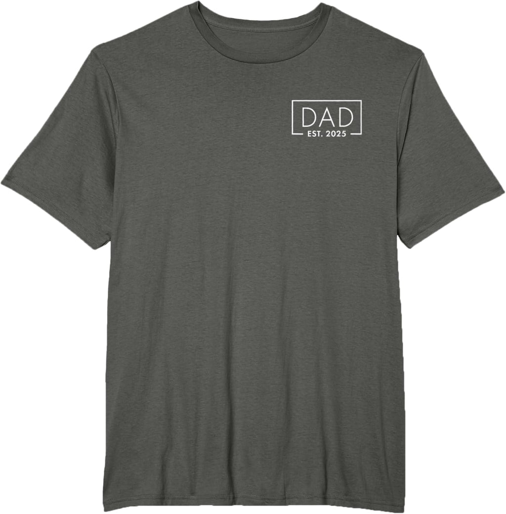 Birth Gift Co. Funny 1st Time Dad EST 2025 New Dad New First Fathers Day
