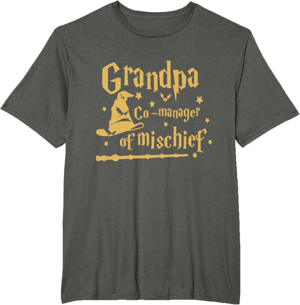 Funny Men Magical Grandpa Manager of Mischief Father's Day