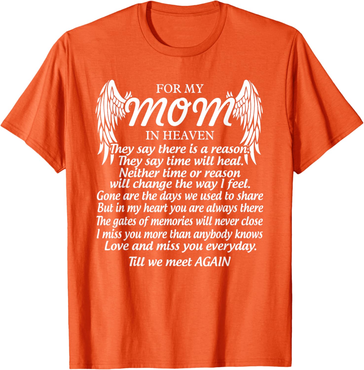 For My Mom In Heaven Love My Mom So Much Missing Mother Day
