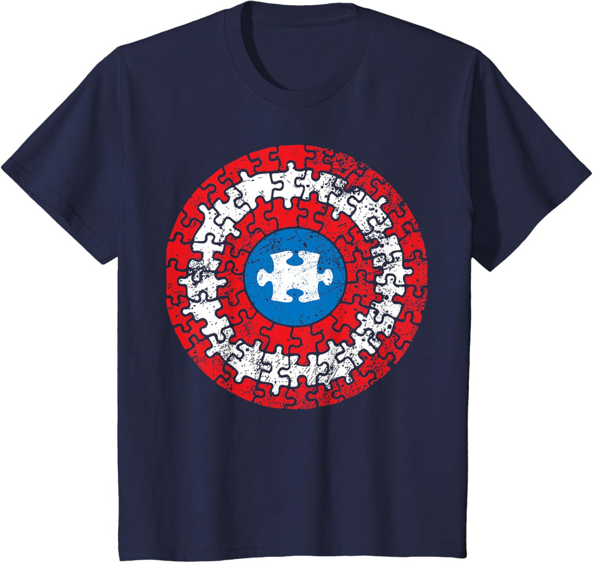 Autism Awareness Captain Shirt Support Autistic Superkid