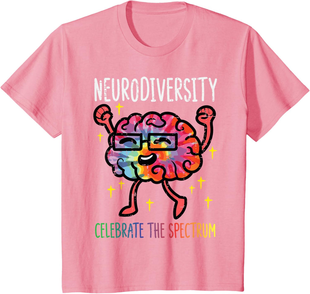 Neurodiversity Brain Autism Awareness ASD ADHD Men Women Kid