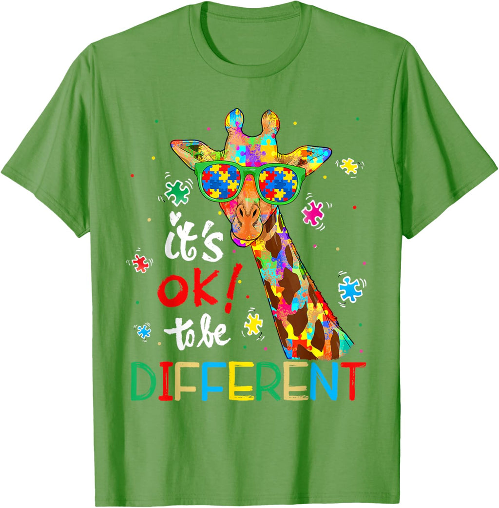 Autism Awareness Acceptance Women Kid Its Ok To Be Different