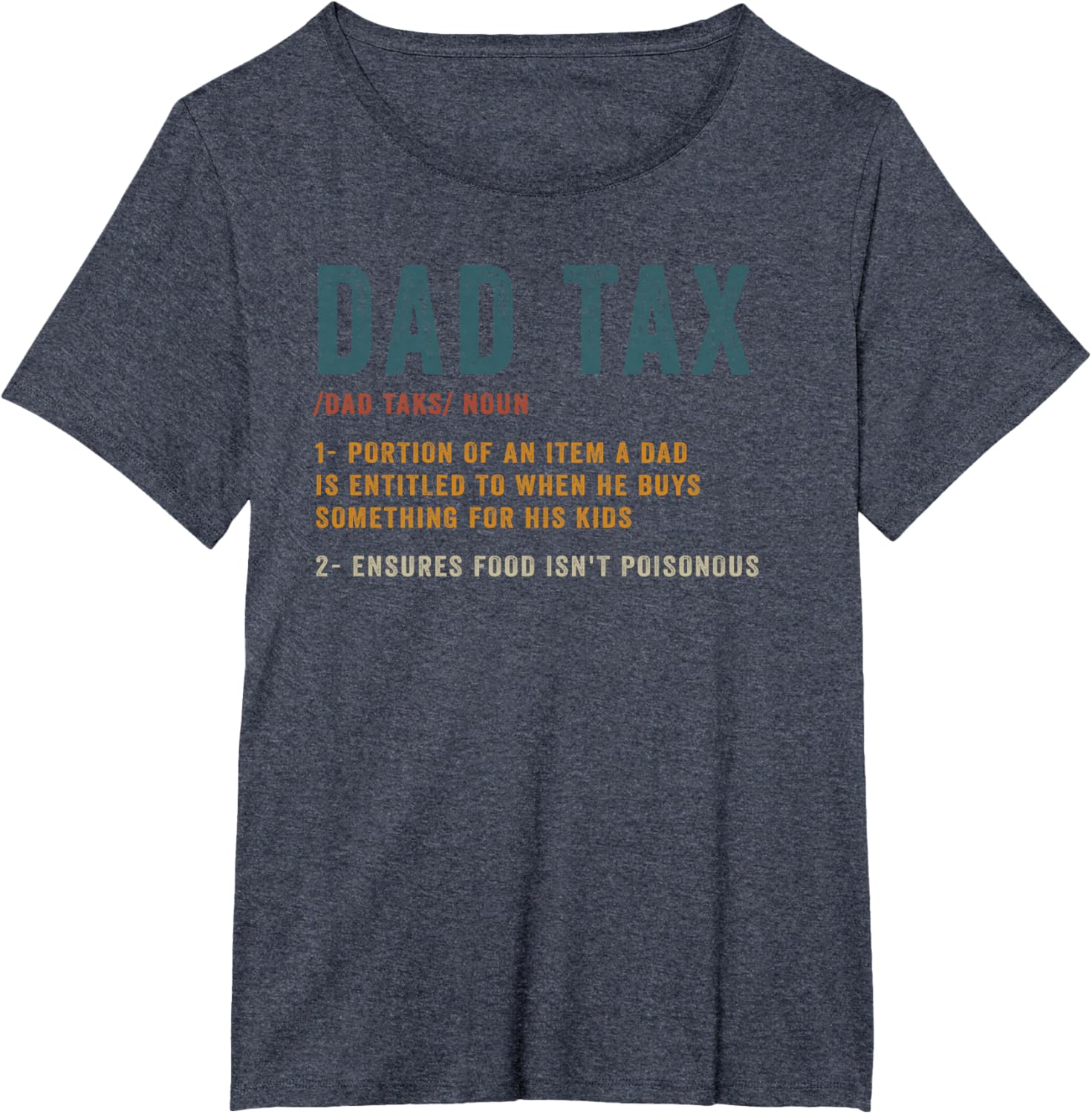 Vintage Dad Tax Definition Men Funny Father's Day
