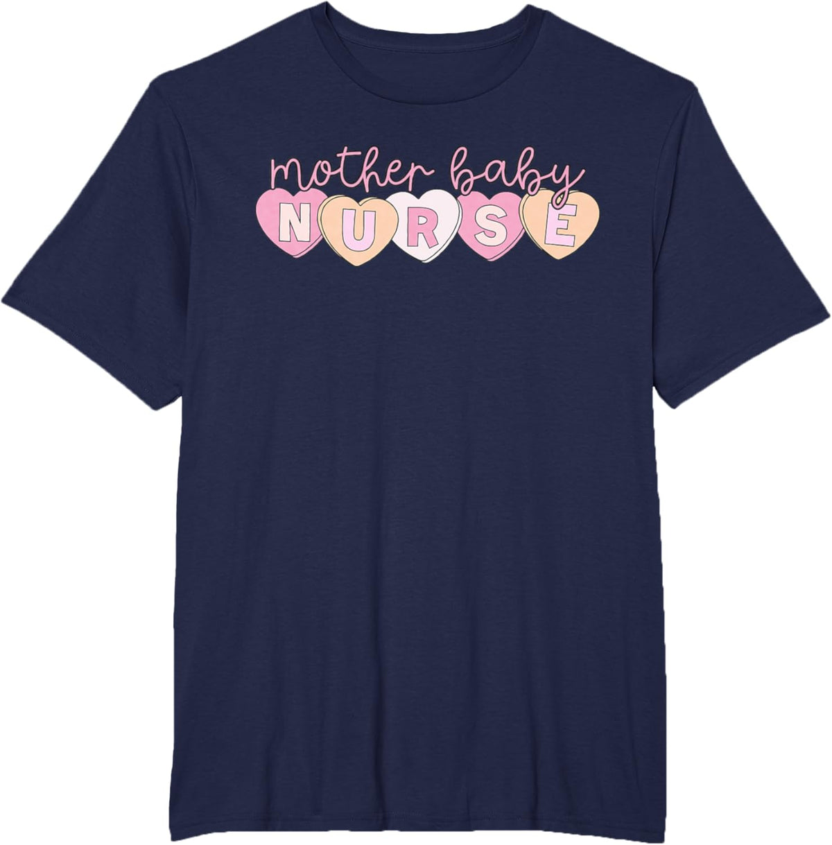 Mother Baby Nurse Hearts Valentine OBGYN Postpartum Nursing