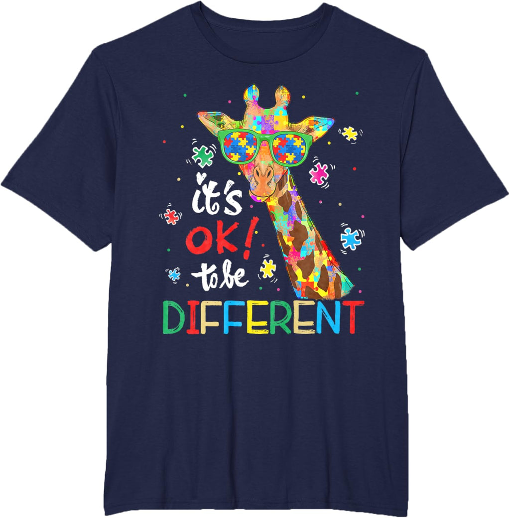 Autism Awareness Acceptance Women Kid Its Ok To Be Different