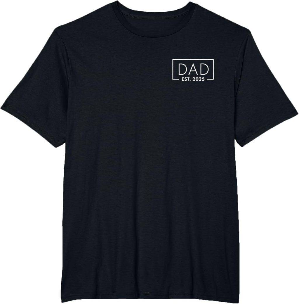 Birth Gift Co. Funny 1st Time Dad EST 2025 New Dad New First Fathers Day