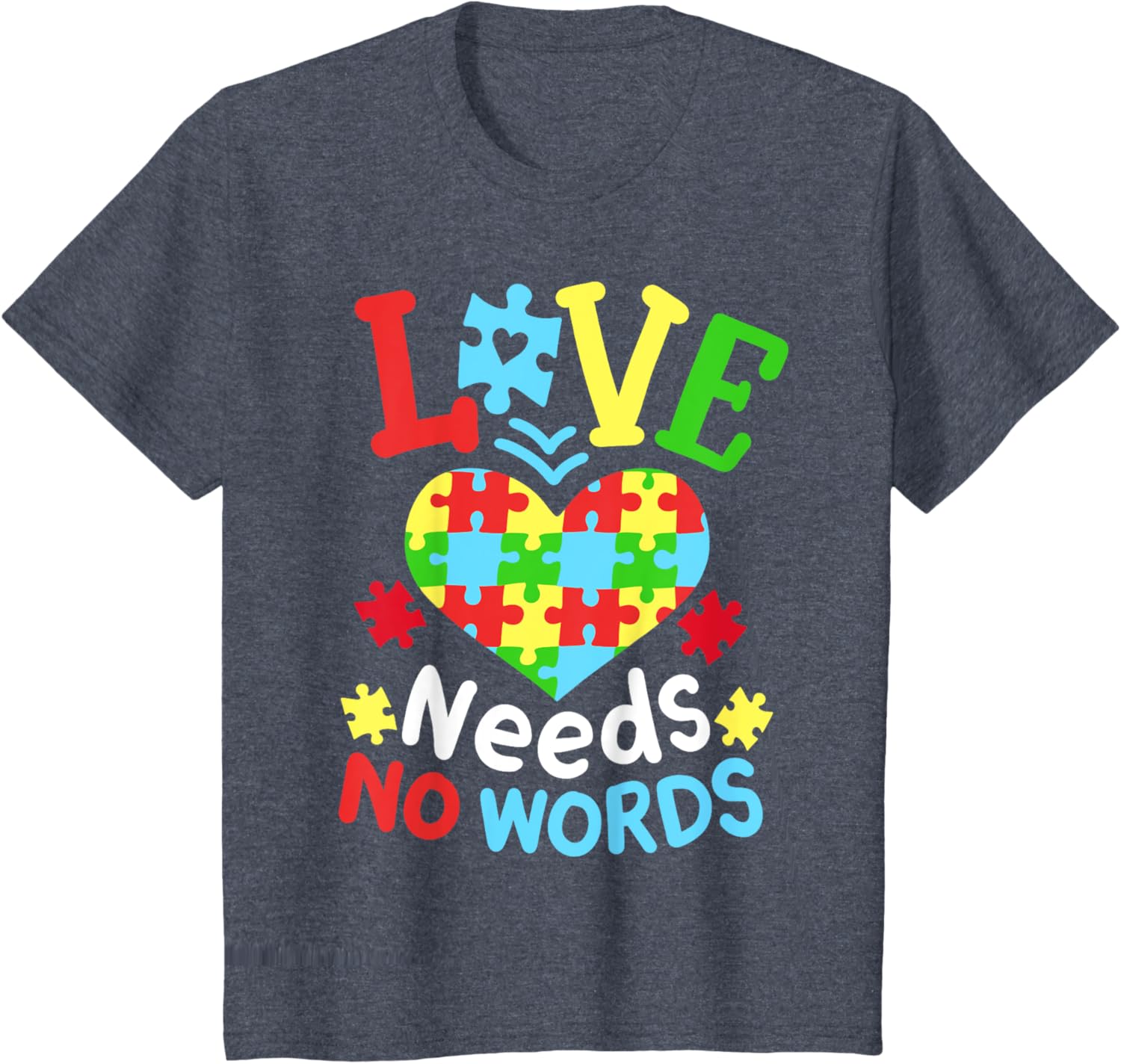 Autism Awareness Love Needs No Words