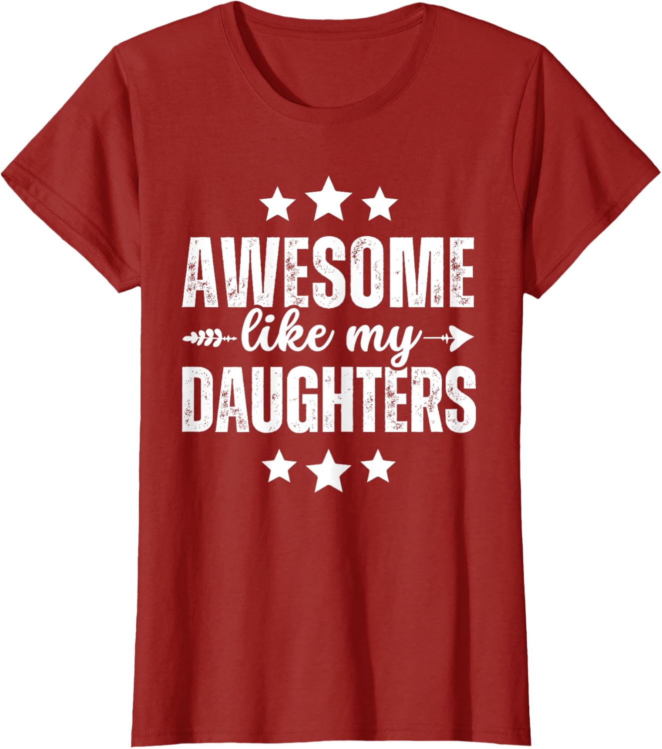Awesome Like My Daughters Funny Fathers Day Dad Vintage