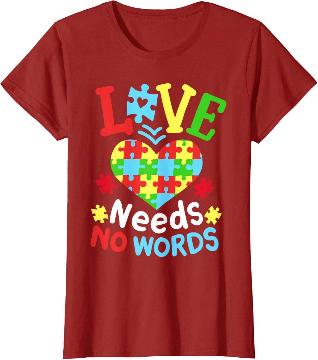Autism Awareness Love Needs No Words