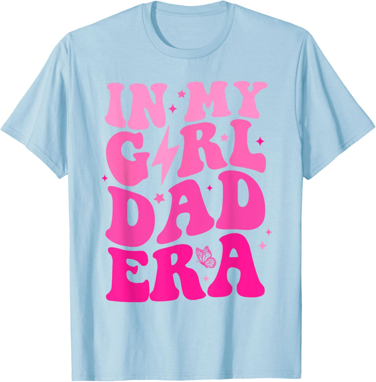 In My Dad Era Girl Groovy Retro Papa Fathers Day